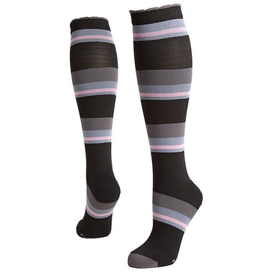 Compression Socks - Candy Stripes - La Belle Bump