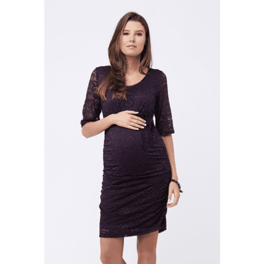 Ripe Paisley Lace Dress Aubergine M Ripe Paisley Lace Dress Aubergine M