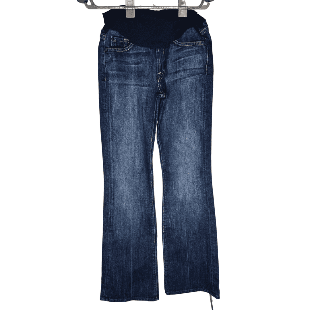 7 for All Mankind Flare Jeans - La Belle Bump