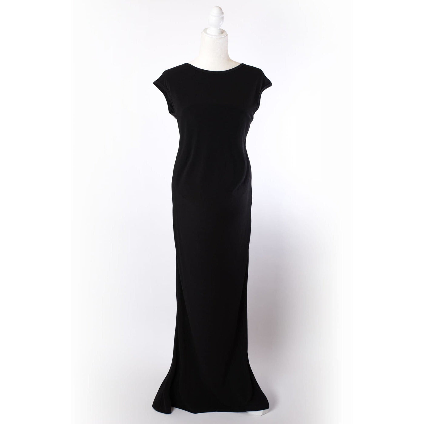 Black Cap Sleeve Formal Dress Medium (8) Black Cap Sleeve Formal Dress Medium (8)