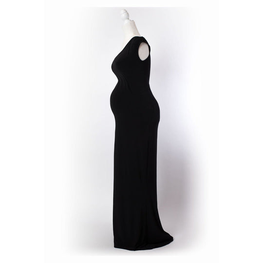 black dress flutter sleeve Surplice Neck Flutter Sleeve Dress – Charming Charlie main image 1