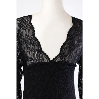 Black Lace Dress - La Belle Bump