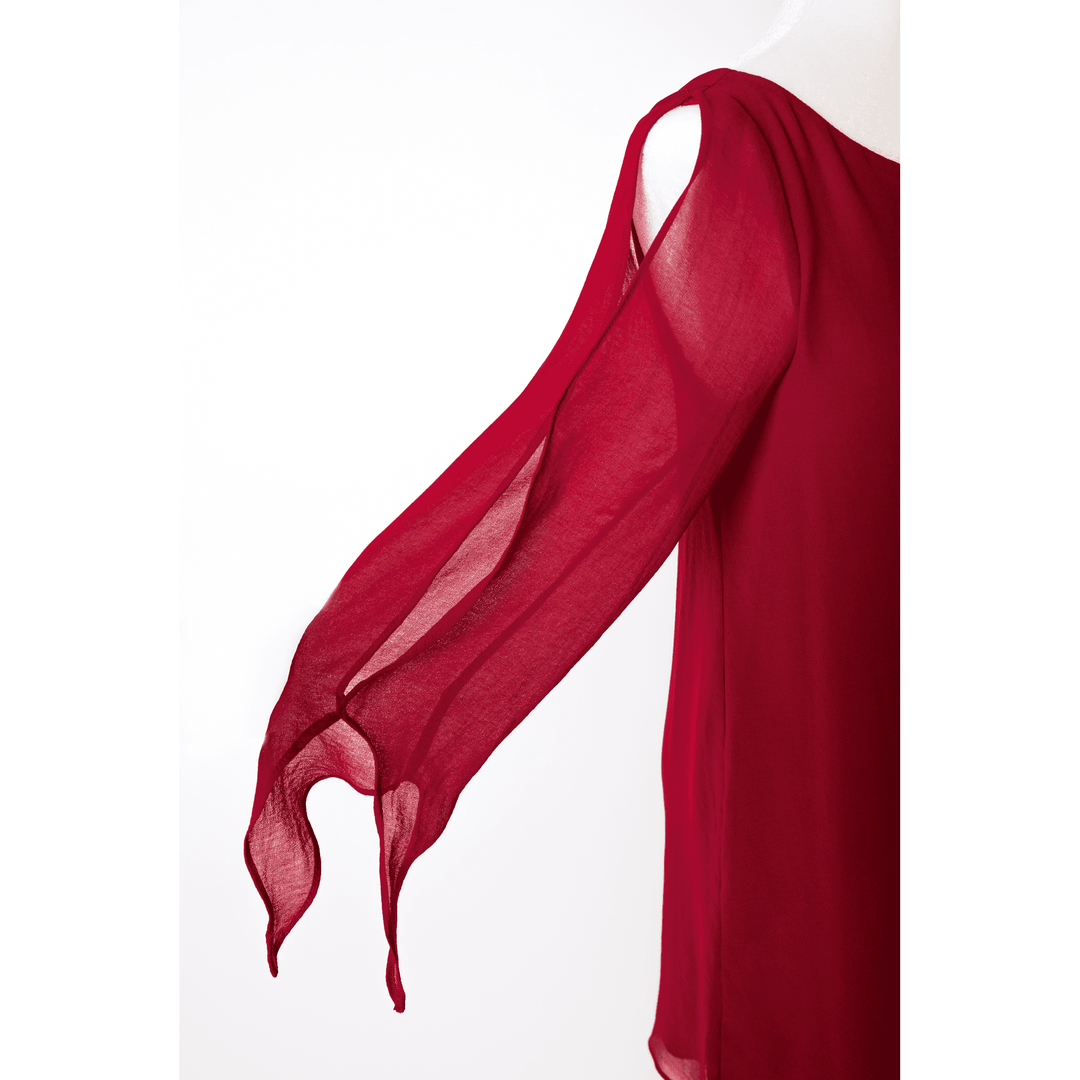 la belle red dress House of Sunny La Belle Dress