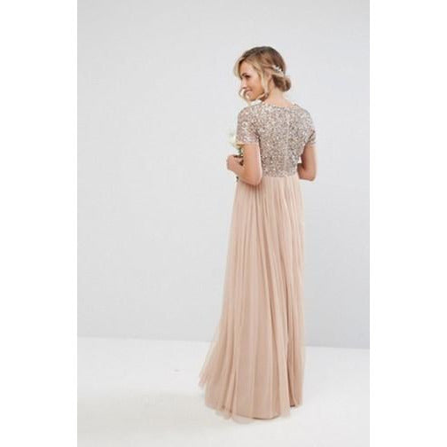Delicate Sequin & Tulle Dress.